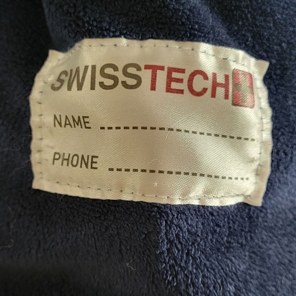 SWISS TECH Girl's Hooded Blue Puffer Jacket Juniors Size XL - Picture 9 of 10